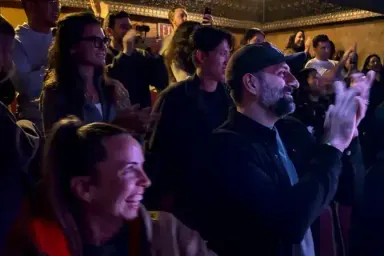 Audience standing ovation at San Francisco Magic Theater